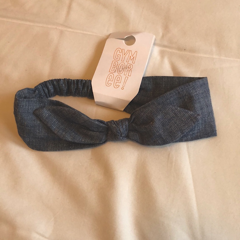 Sparkle Chambray Baby Headband